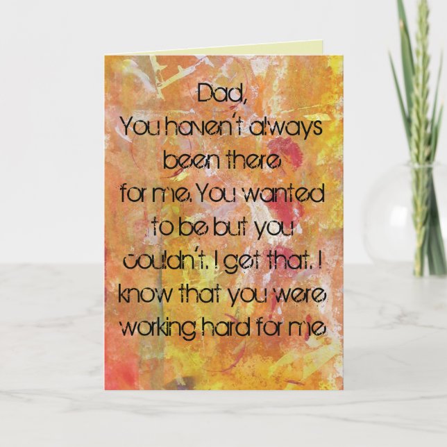 Father’s Day Card—“I get that.” Card (Front)