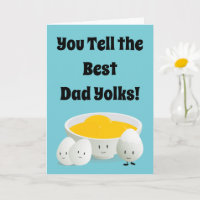 Father’s Day Dad Jokes Pun Food Eggs Cartoon