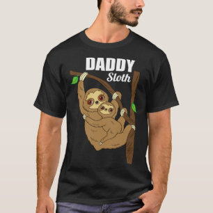 Father s Day  for Him Sloth  Men s Daddy Sloth Dad T-Shirt