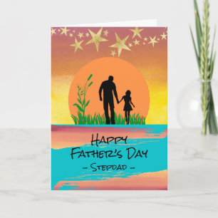 Father’s Day for Stepdad Love to the Stars Card