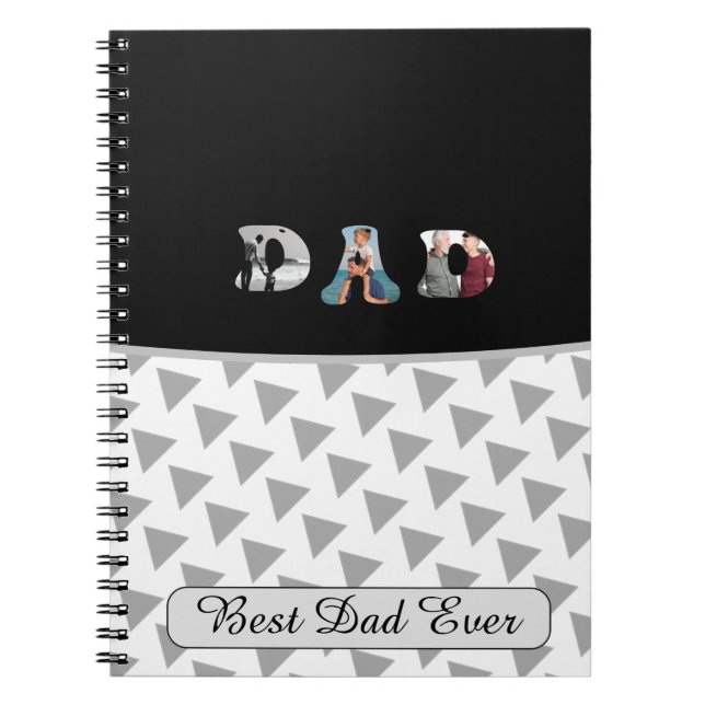 Father’s Day Gift for Dad \ Best Dad Ever Notebook (Front)