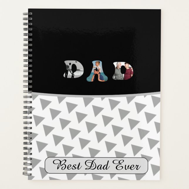 Father’s Day Gift for Dad \ Best Dad Ever Planner (Front)
