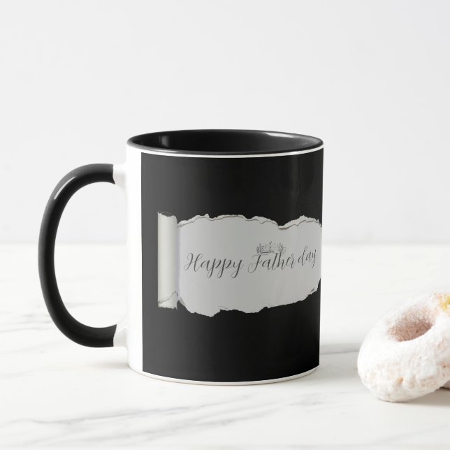 Father’s Day Gift for Dad  Mug (With Donut)