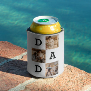 Father’s Day Gift for Dad - Photo collage    Can Cooler
