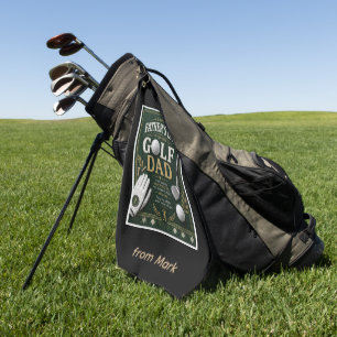 Father’s Day Golf Dad Golf Towel