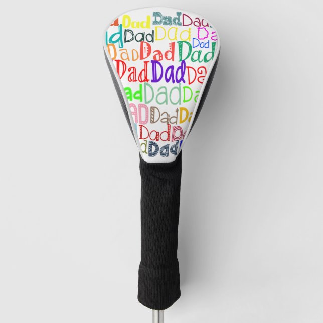 Father’s Day Golf Head Cover (Front)