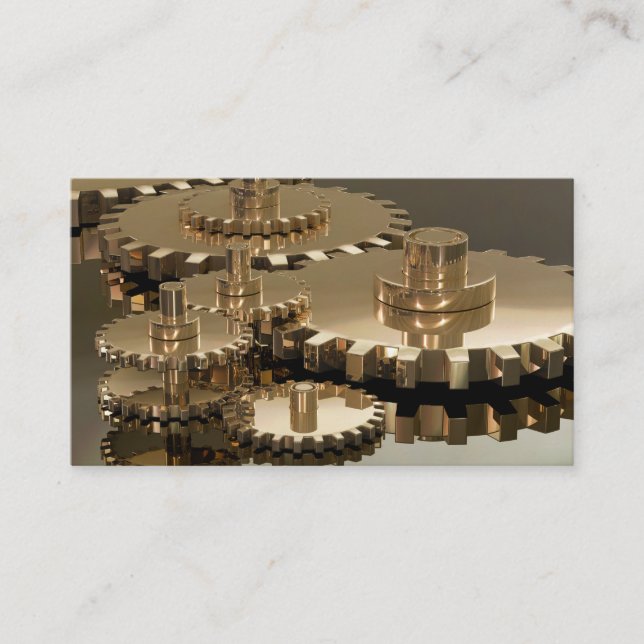 Father’s Day in Gear Business Card (Front)