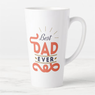 Father’s Day Large Latte Mug – Best Dad Ever