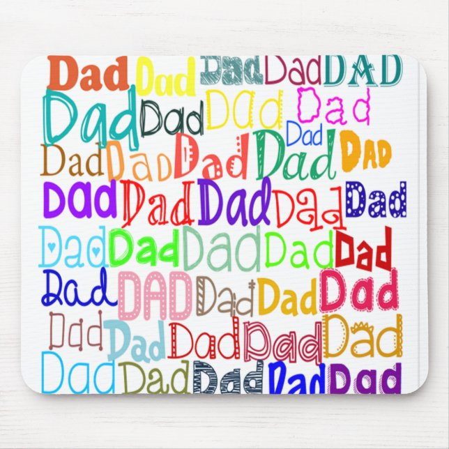 Father’s Day Mouse Mat (Front)