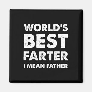Father&#; s Day Retro Dad World&#; s Best Farter I Magnet