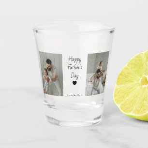 Father’s Day Shot Glass – Photo & Kids’ Names