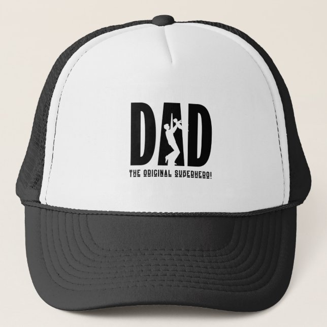 Father’s Day Trucker Hat – Classic Dad Style (Front)