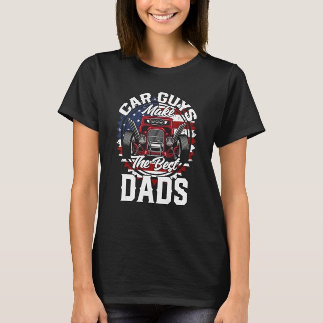 Father s Day Wild Custom Hot Rod T-Shirt (Front)