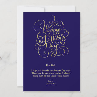 Father’s Day Wishes  Invitation
