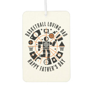 Father’s Day with this special Basketball Lovers Car Air Freshener