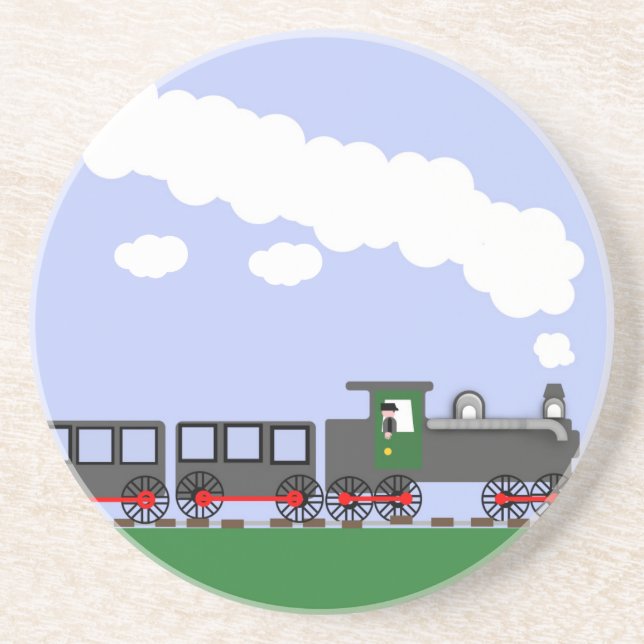 Father’s Day with Train Coaster (Front)
