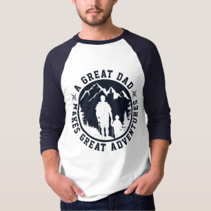 Father & Son Adventure Father's Day Navy T-Shirt