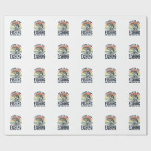 Father Son Fishing Partners Vintage Bass Shirt_1 Wrapping Paper