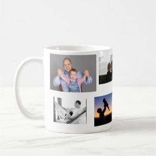 Father Son Love Best Dad Ever Collage Art Coffee Mug