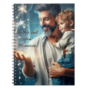 Father & Son Memories (For a Dad Who Can Do Magic) Notebook