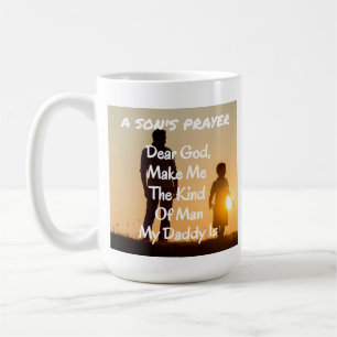 Father, Son Prayer Coffee Mug