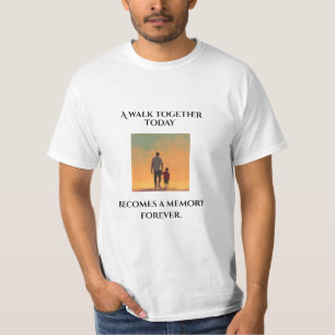 Father & Son Sunset Shirt – “A Walk Together Today