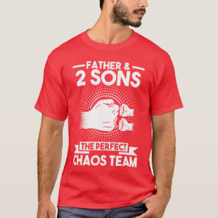 Father Sons 2 Das perfekte Chaoseam Vater German L T-Shirt