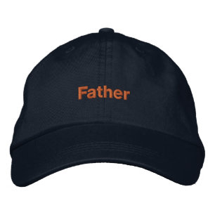 Father text Stylish cap Handsome and Loveable Hat