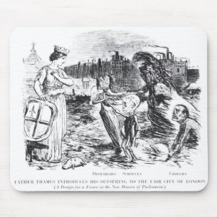 Father Thames Introduces his Offspring Mouse Mat