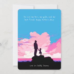 Father The Ultimate Guide   Father's Day Holiday Card