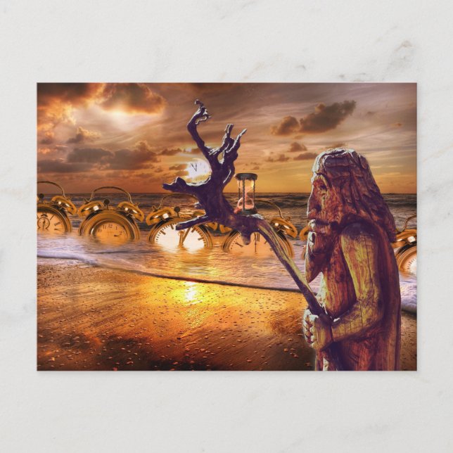 father time postcard (Front)