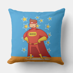Father-to-be Superhero on Father's Day Cushion