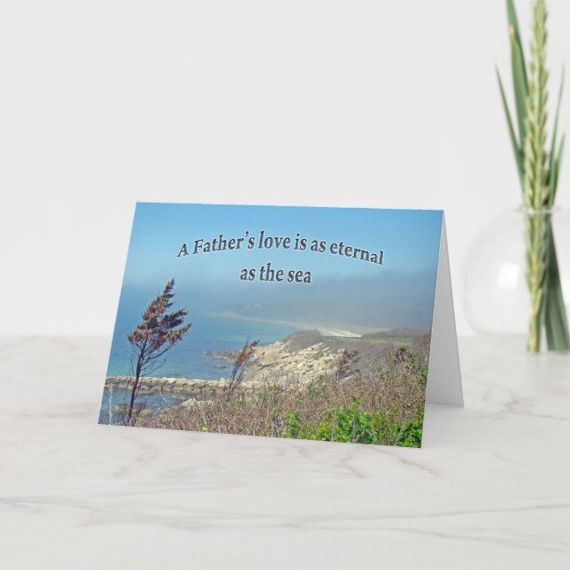 Father to Child Greeting Card for Customization (Front)