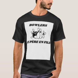 FATHER TO SON BOWLERS T T-Shirt