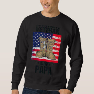 Father Veterans Day My Favourite Veteran Is My Pap Sweatshirt