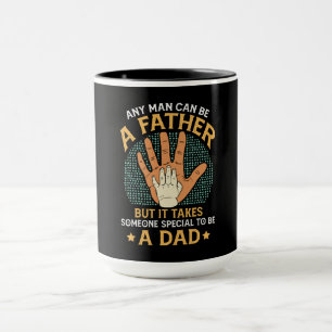 Father vs. Dad: The Heartfelt Difference Mug