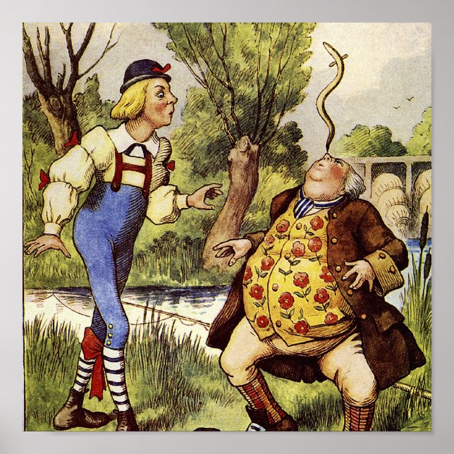 Father William Eel Canvas Art Poster (Front)