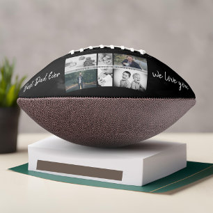 Father with Kids and Family Dad Photo Collage American Football