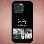 Father with Kids and Family Dad Photo Collage iPhone 13 Pro Case<br><div class="desc">Father with Kids and Family Dad Photo Collage iPhone Case. Collage of 6 photos, father`s name with a sweet message in a trendy white script and names of children that overlay the photos. Add your 6 favourite family photos. Sweet keepsake and a gift for birthday, Father`s Day or Christmas for...</div>