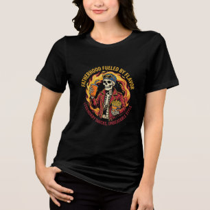 Fatherhood Fuelled By Flavour Legendary Snacks Unb Tri-Blend Shirt