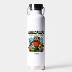 Fatherhood Mode Activated – Happy Father’s Day Water Bottle