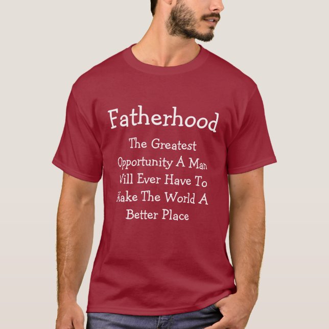 Fatherhood T-Shirt (Front)