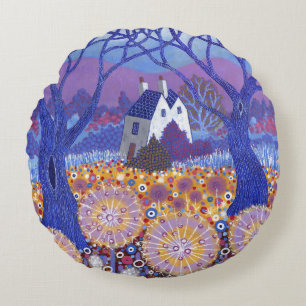 Fatherless Barn 2012 Round Cushion