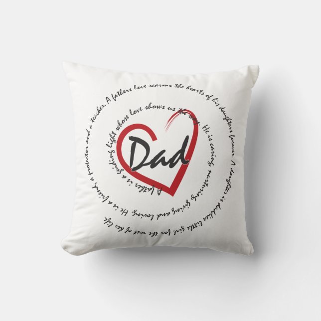 Fathers and Dads Cushion (Front)