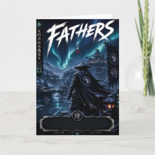 Fathers Aurora Warrior Card