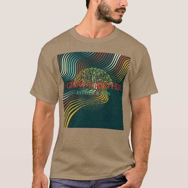 Fathers Bonding friends T-Shirt (Front)