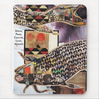 fathers day_0002, Steve,Peas,Carrots,Love,Mariah Mouse Mat