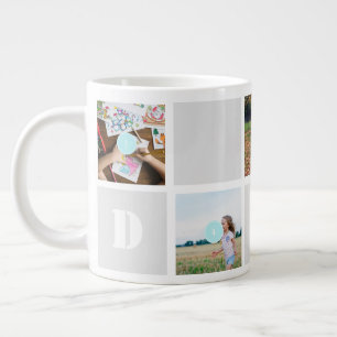 Father's Day 10 Photos Dad Collage Mug