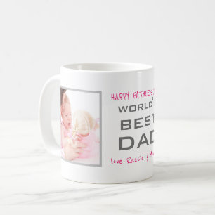 Father's Day 2 Photo Custom Coffee Mug