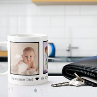 Father's Day 3 Photo Personalised
